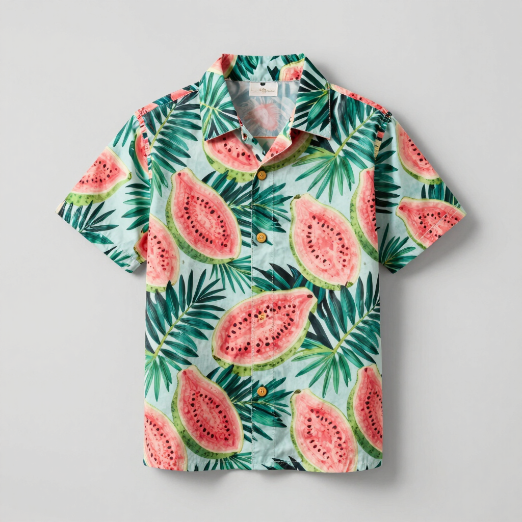 Camisa Guayaba Tropical