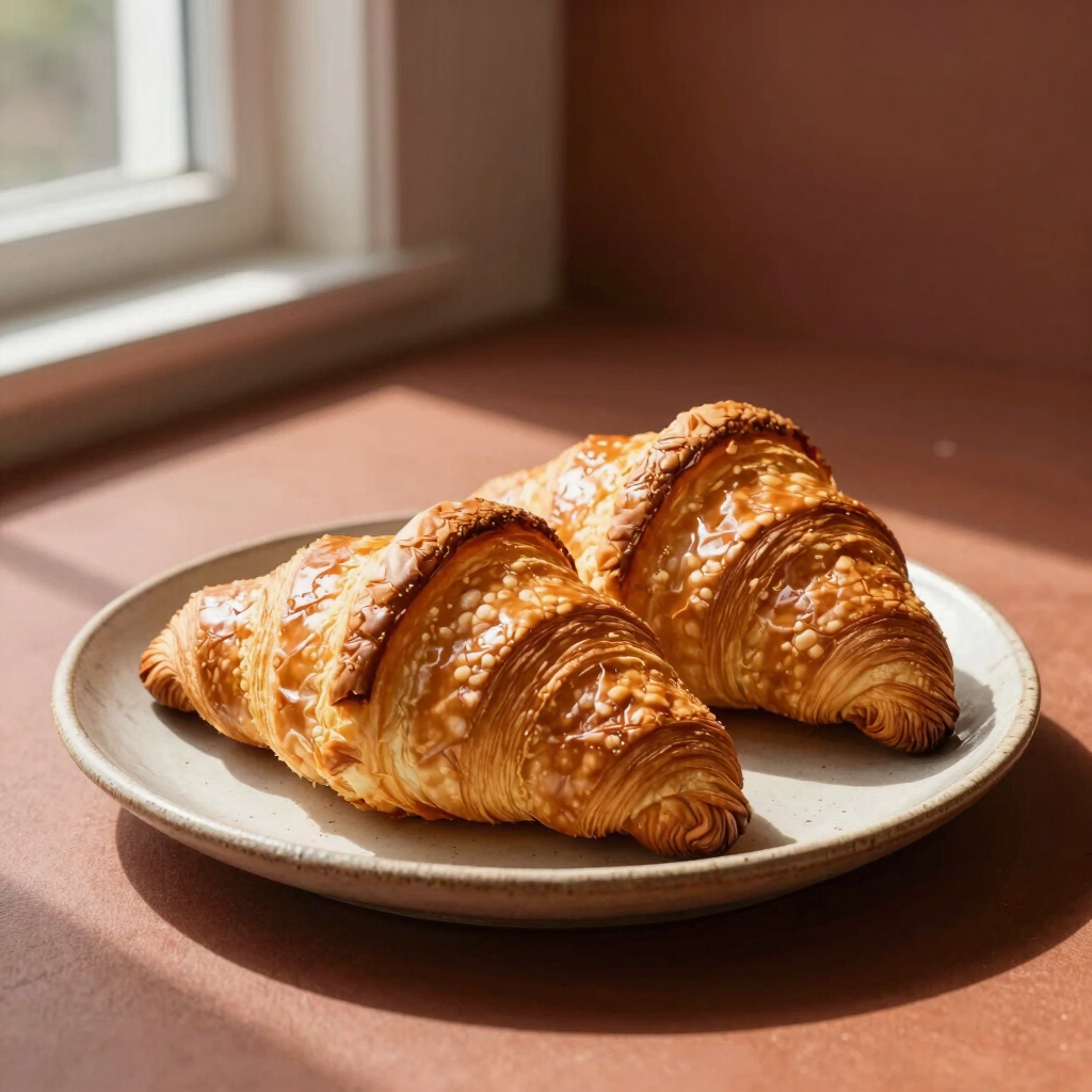 Croissants de Manteiga Francesa