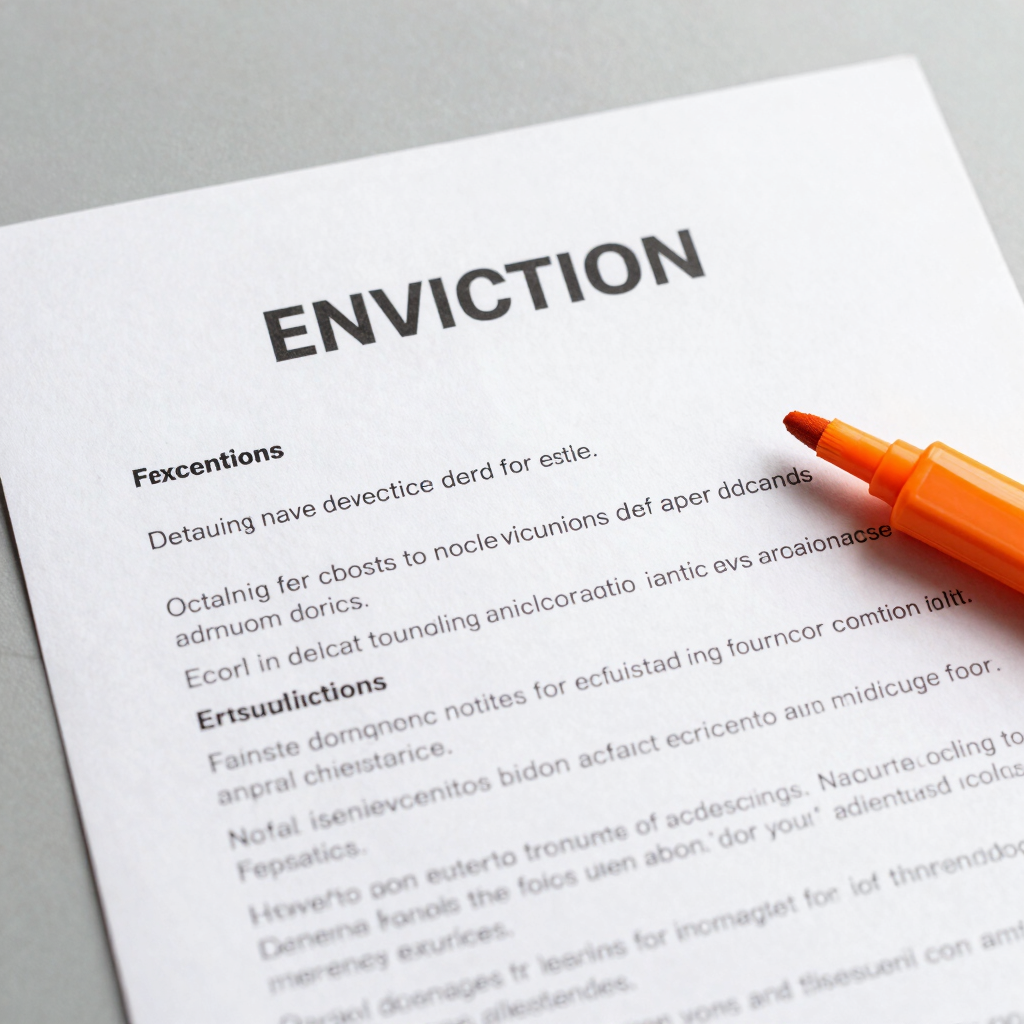 Eviction Notice Legal Delivery