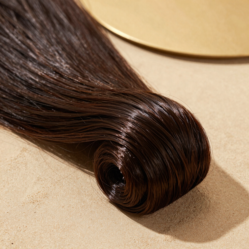 Raw Temple Straight Machine Weft