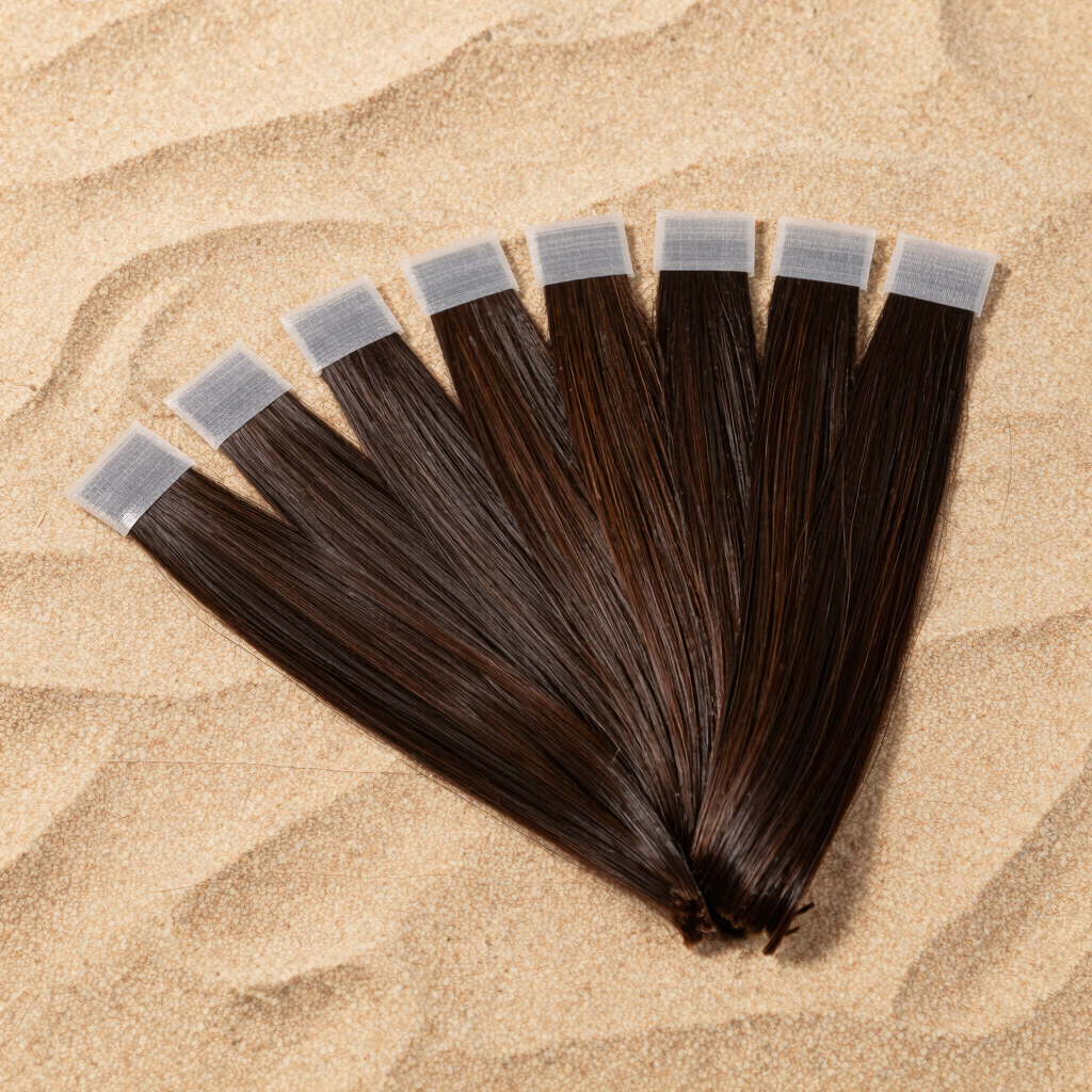 Seamless Raw Indian Tape-In Extensions