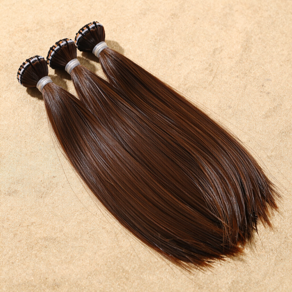 Pre-Bonded Keratin Flat-Tip Extensions