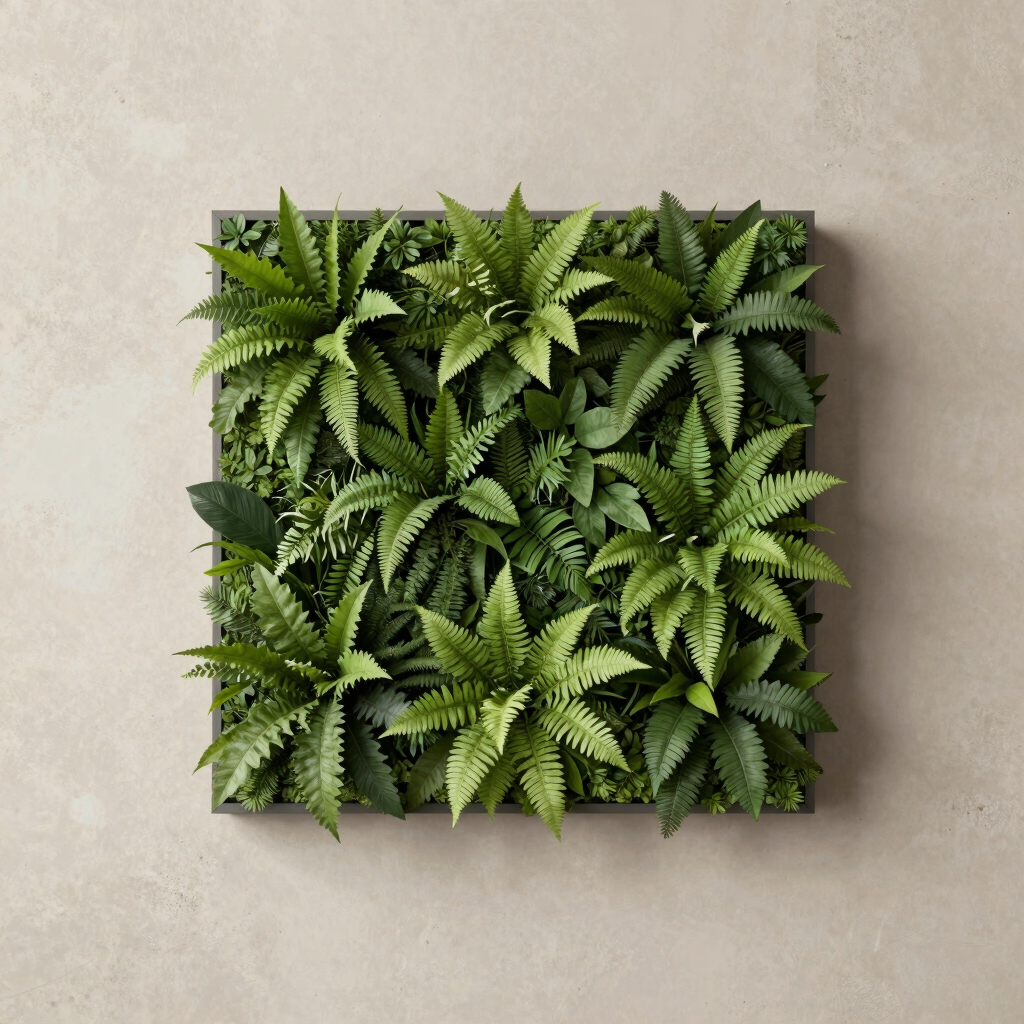 Verdant Oasis Vertical Wall Panel