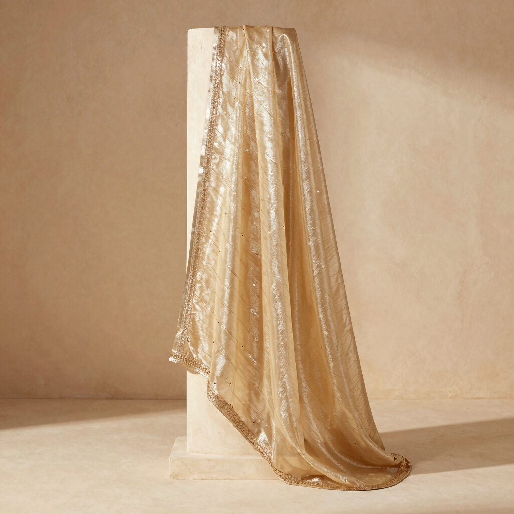 Tissue Silk Heirloom Dupatta