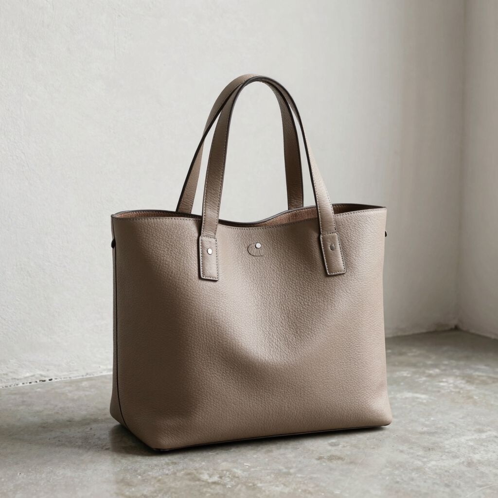 Evelyn Pebbled Leather Tote