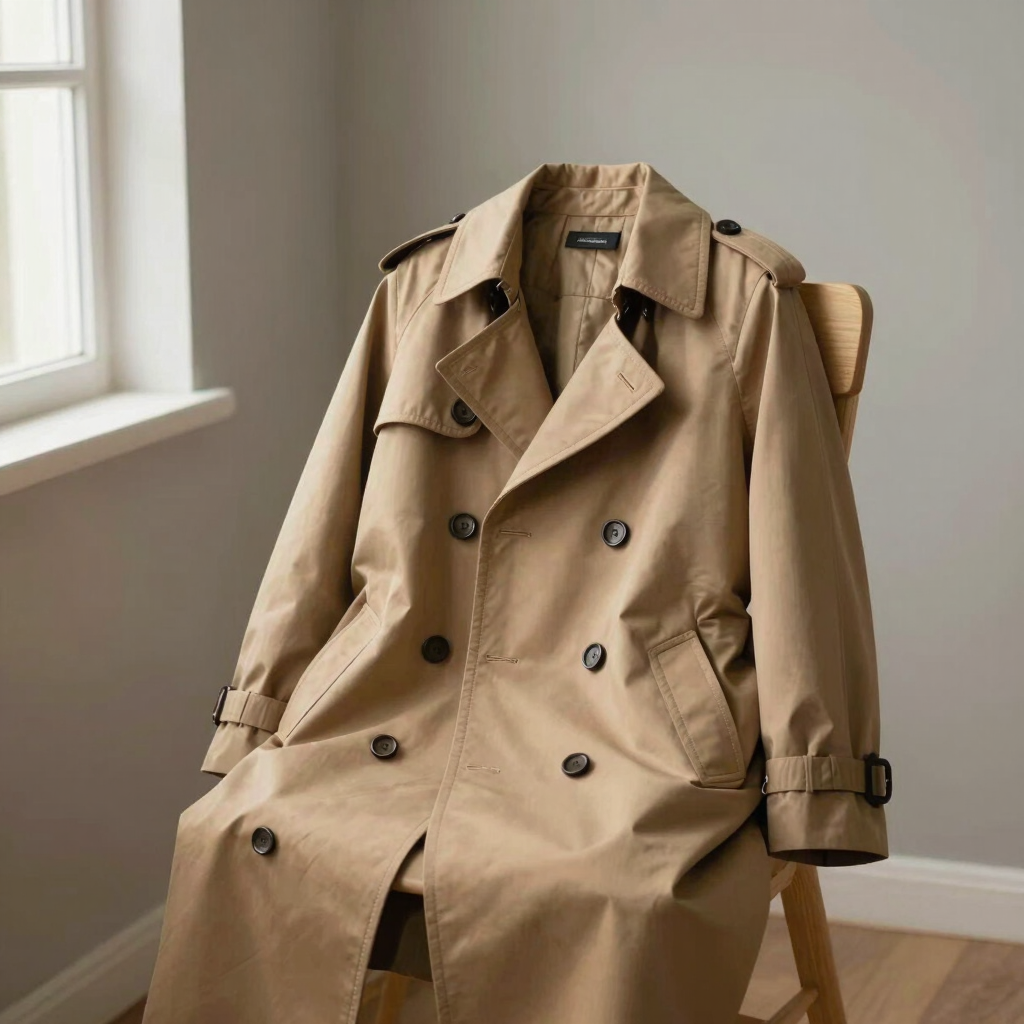 Sloane Double-Breasted Trench
