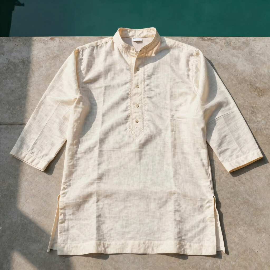 Classic Linen Festive Kurta