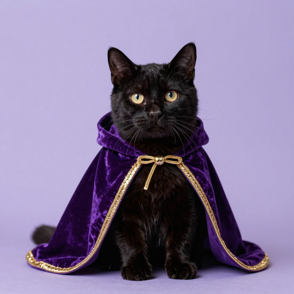 Capa de Terciopelo Don Gato