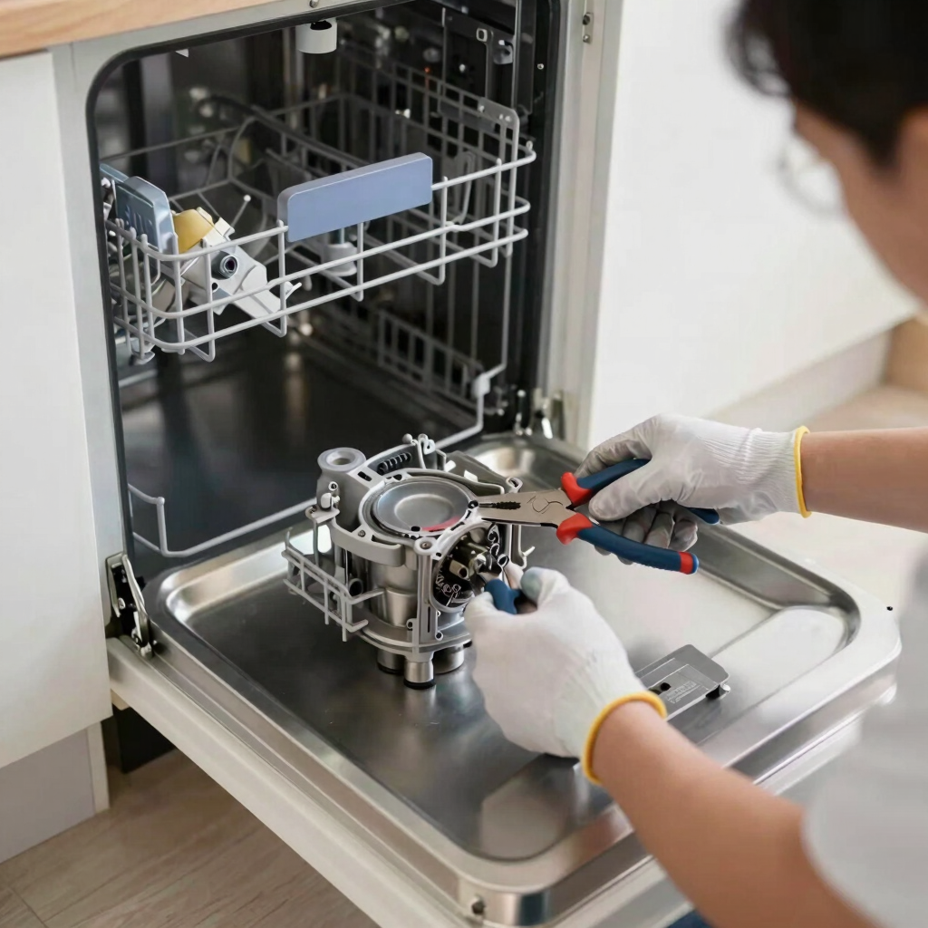 Dishwasher Pump & Leak Repair