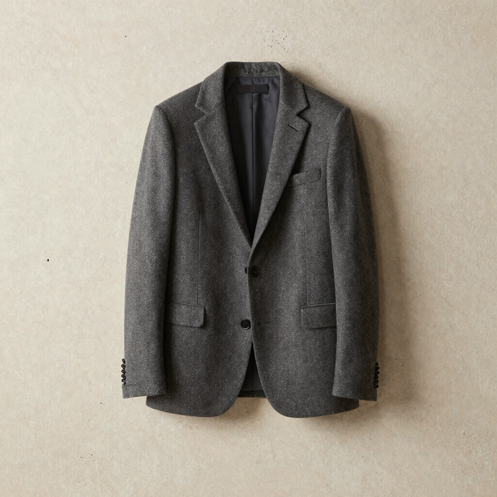 Sculptural Wool Blazer