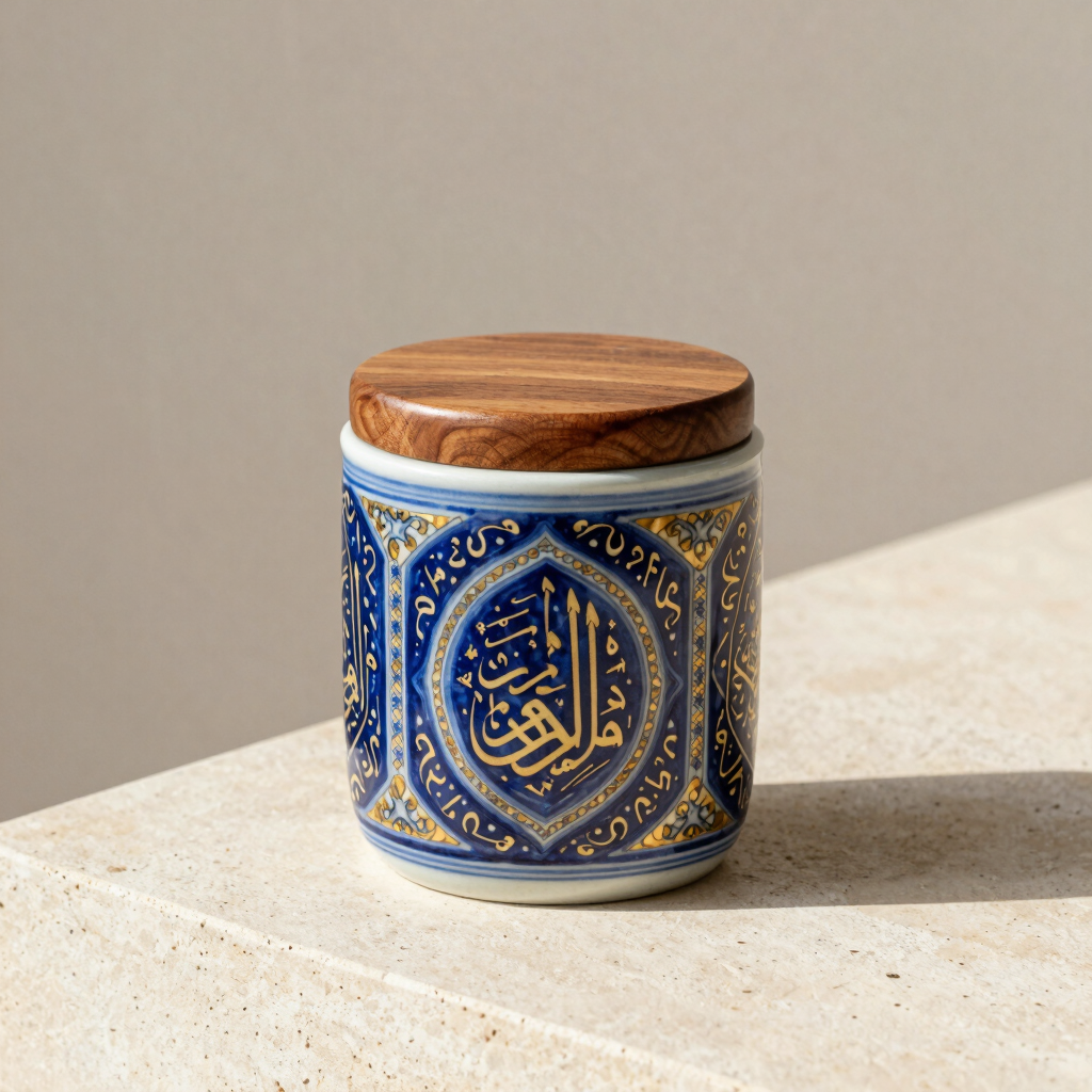 Toples Keramik Eksklusif Kaligrafi