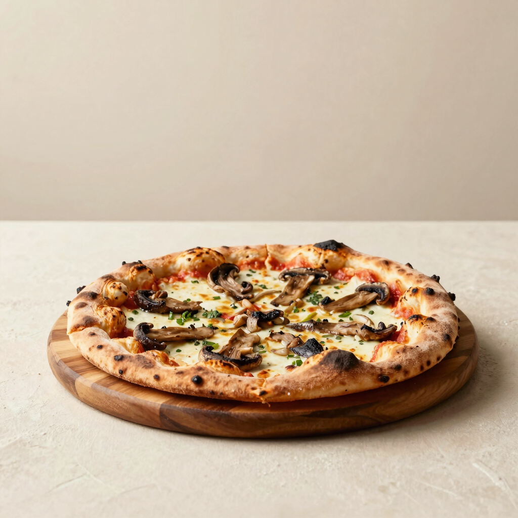 Wild Mushroom and Truffle Pizza