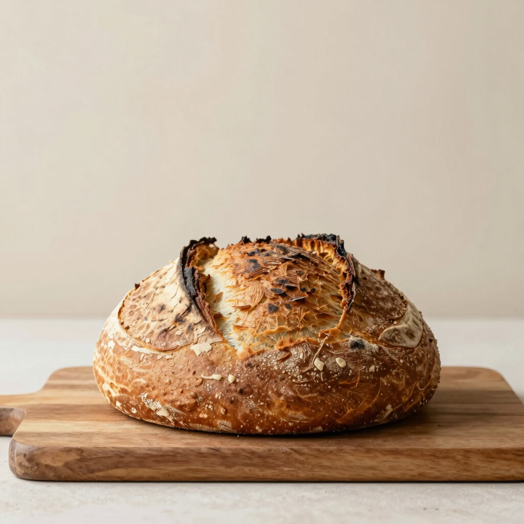Slow-Fermented Sourdough Boule