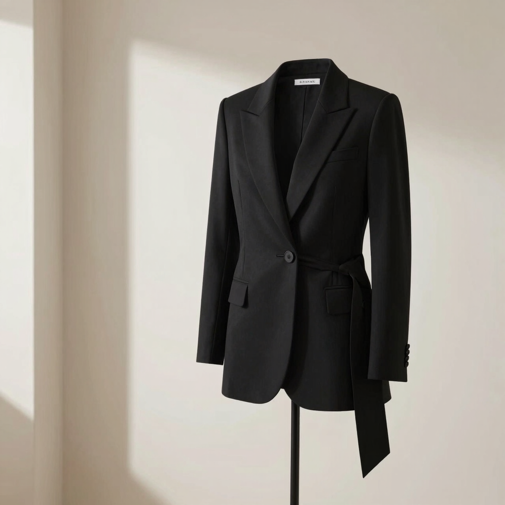 Structured Asymmetric Blazer