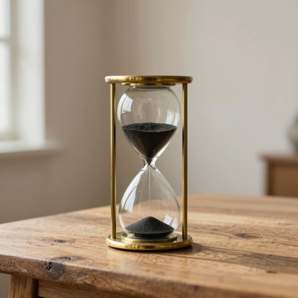 The Solitary Study Hourglass