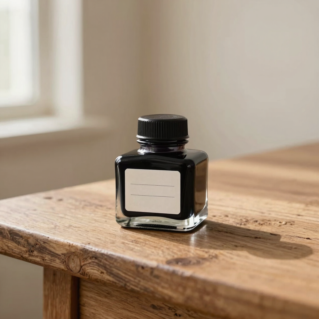 Botanist’s Charcoal Writing Ink