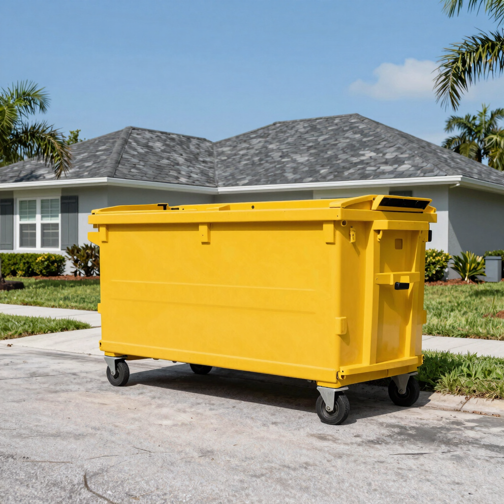 10-Yard Residential Dumpster Delivery