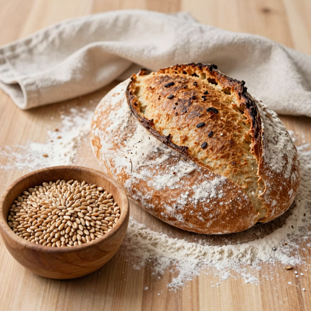 Praxis-Workshop: Brotbacken mit keimfähigem Getreide