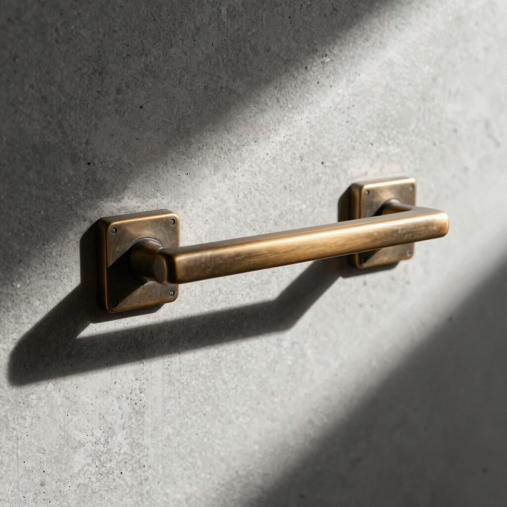 Raw Bronze Door Pull