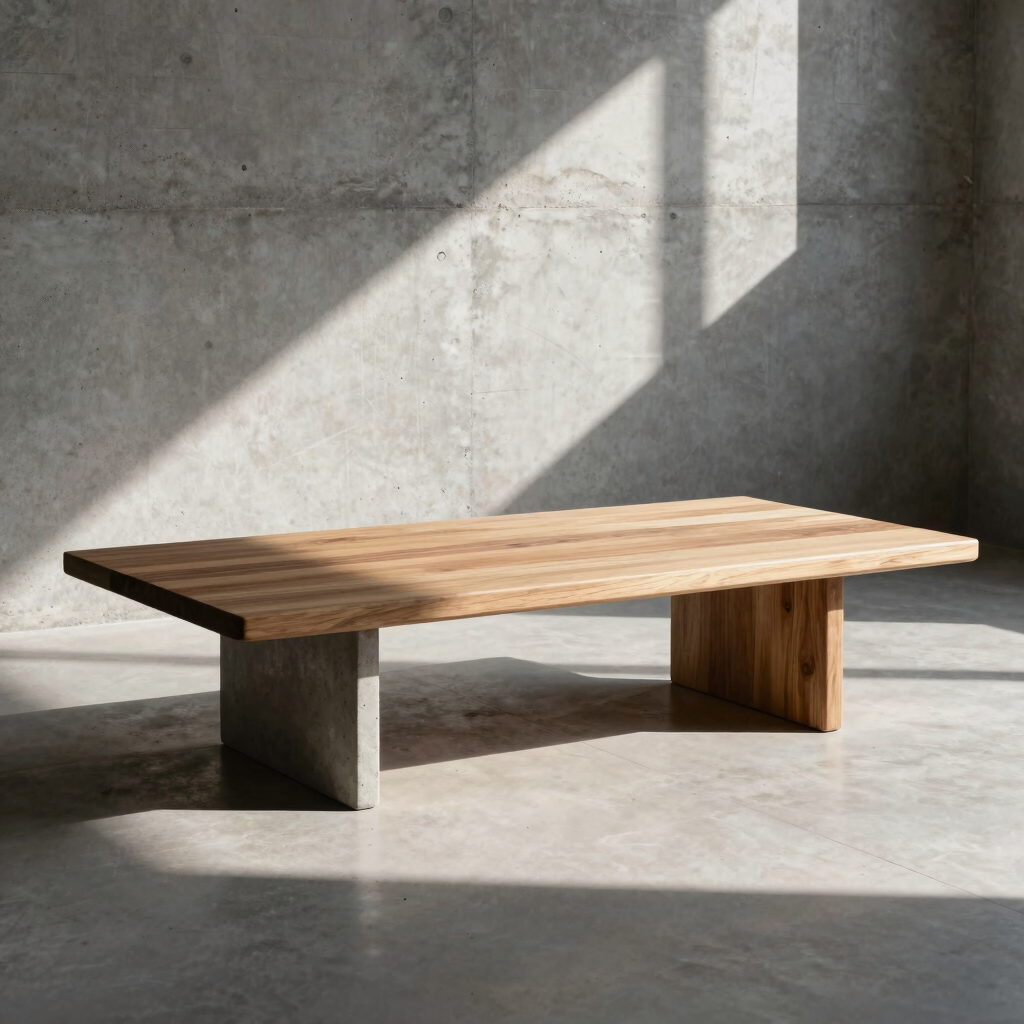 Trestle Cedar Coffee Table