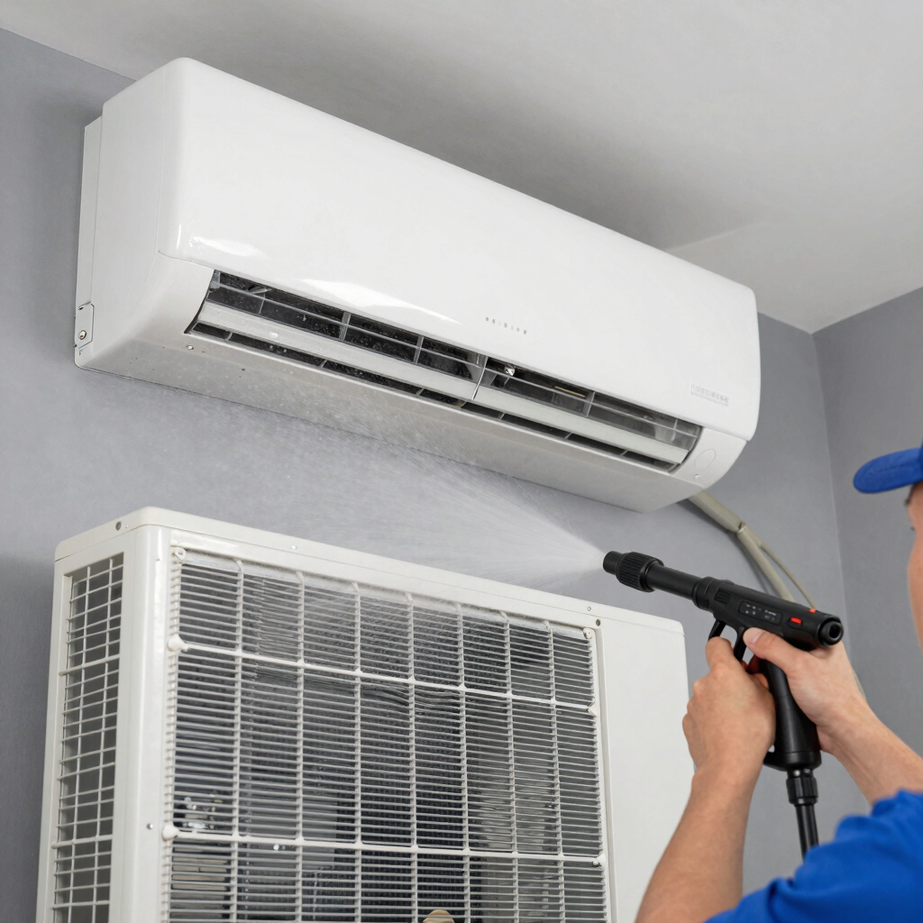 Split AC Jet Wash Servicing