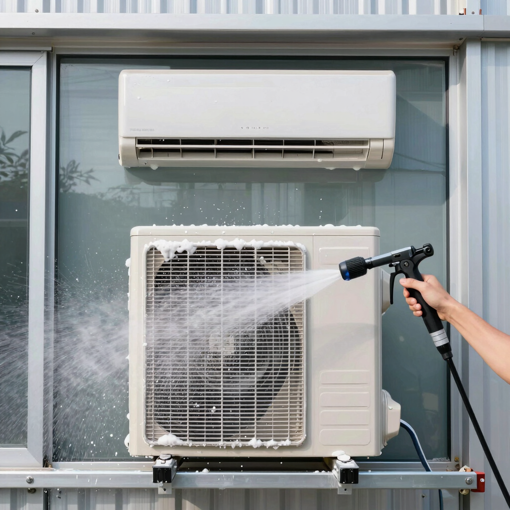 Window AC Deep Jet Servicing