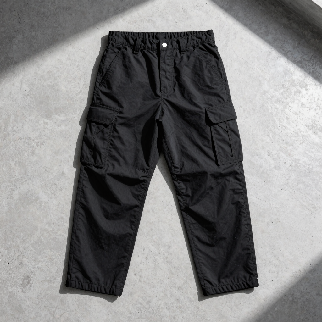 Pantalón Cargo Modular Black