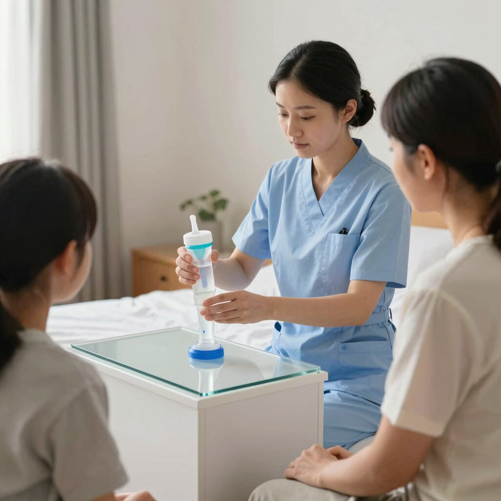 Ryle's Tube Insertion & Feeding Care