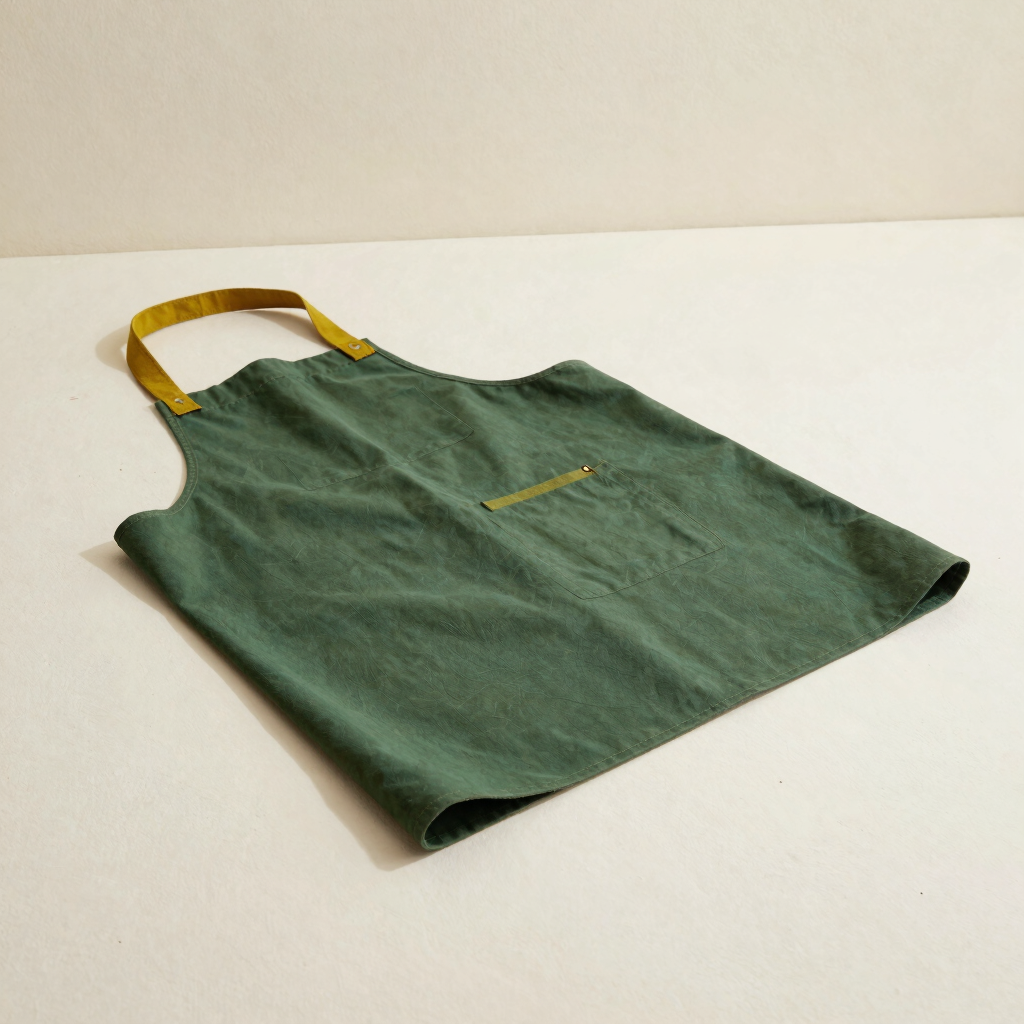 Waxed Canvas Gathering Apron