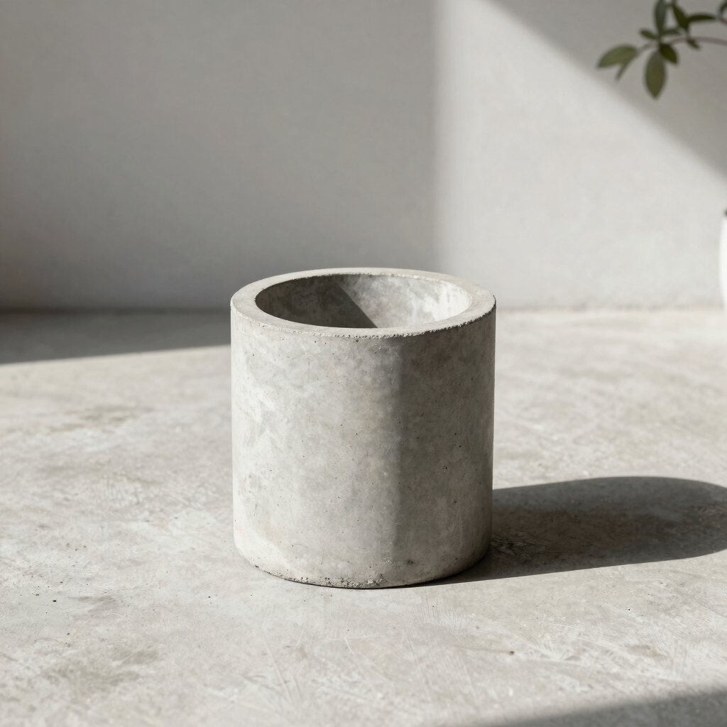 Mural Textured Concrete Planter