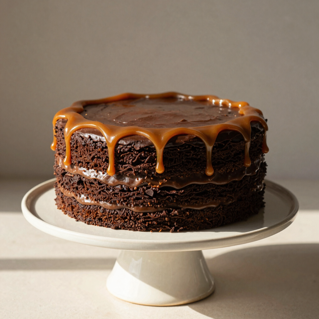 Decadent Salted Caramel Celebration Cake