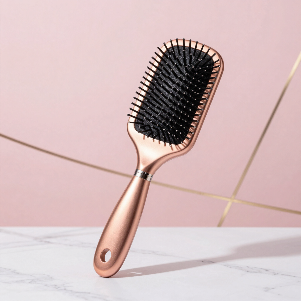 Rose Gold Plated Detangling Brush