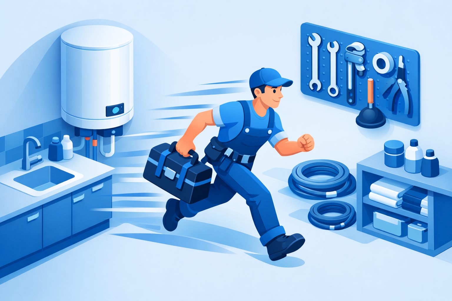 Réparation ou remplacement d’un ballon d’eau chaude électrique par un technicien