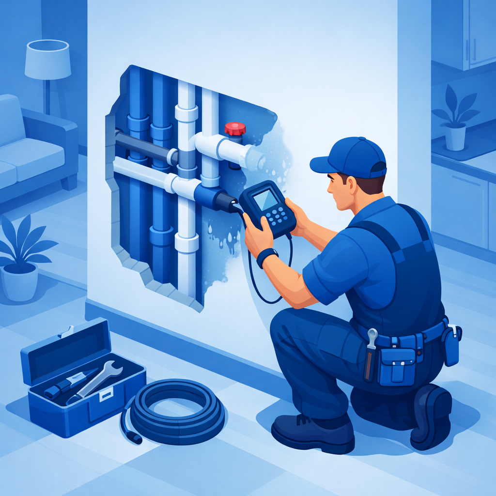 Recherche de fuite d’eau