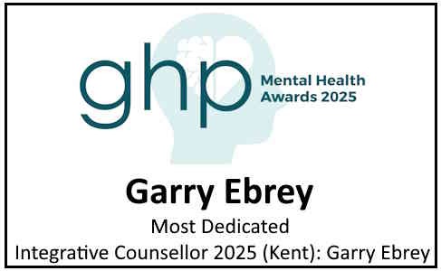 Global Excellence Awards 2025 — Most Dedicated Integrative Counsellor (Kent) — Global Health & Pharma (GHP)