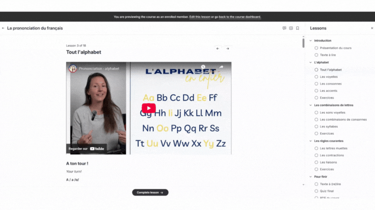 gif visual course