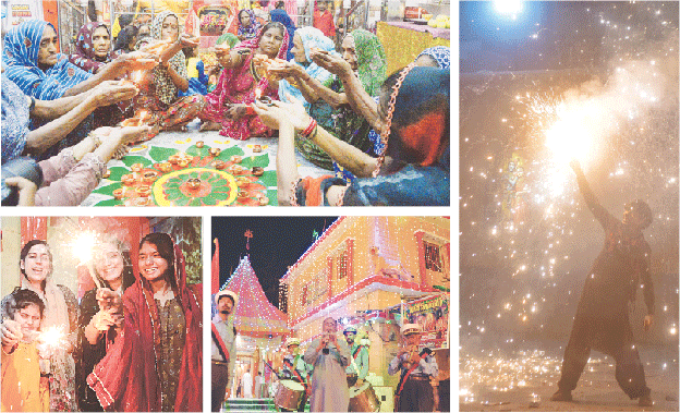 Hindu Community Celebrates Diwali Across Sindh with Lights, Festivities and Unity