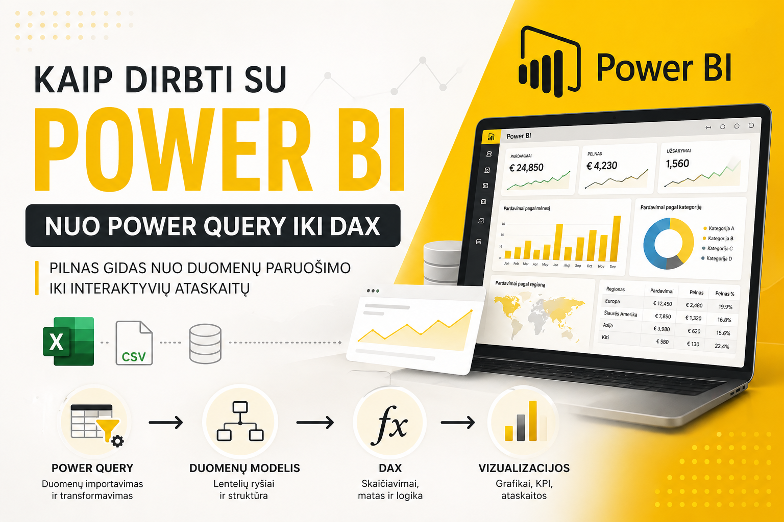 Power BI guide from start to finish