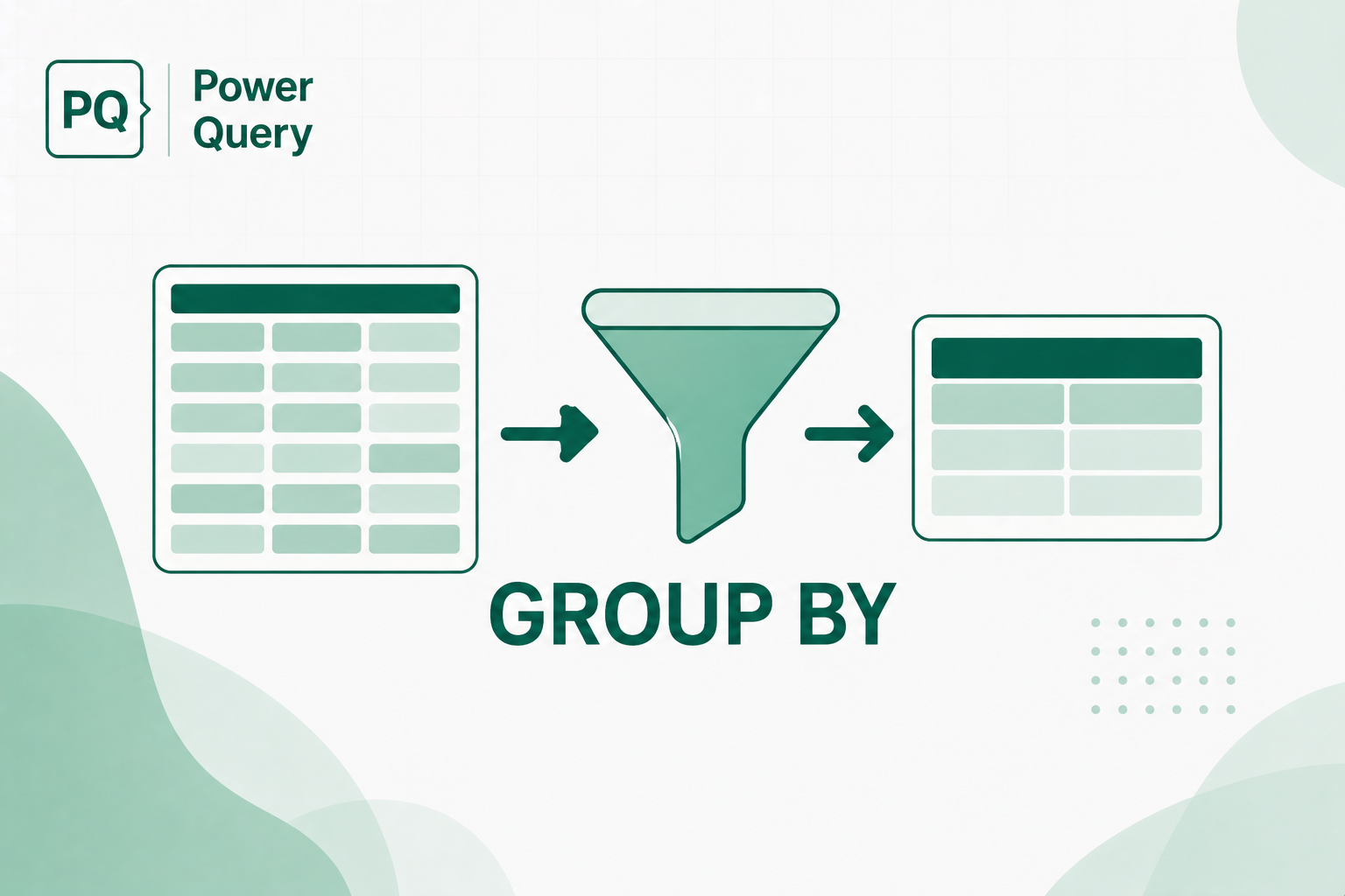 Group By in Power Query data grouping