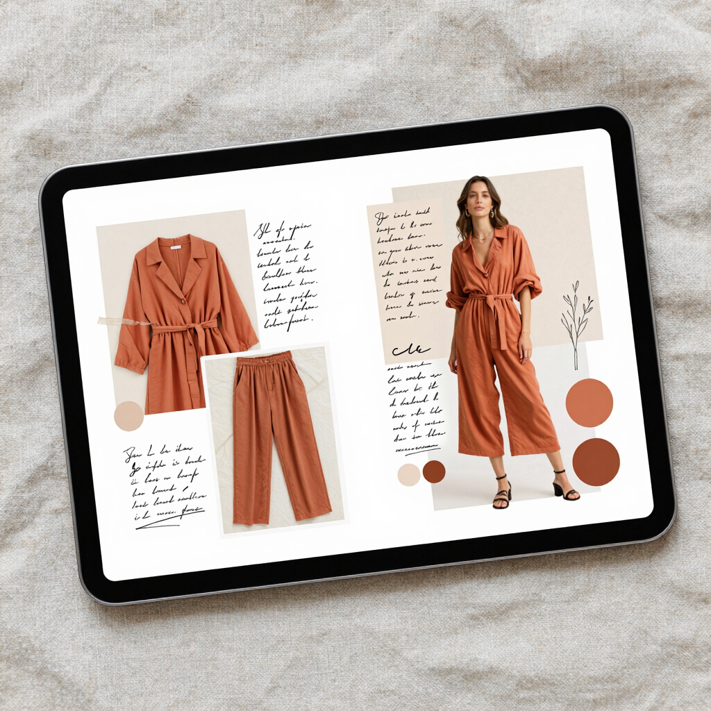 Custom Digital Look Book