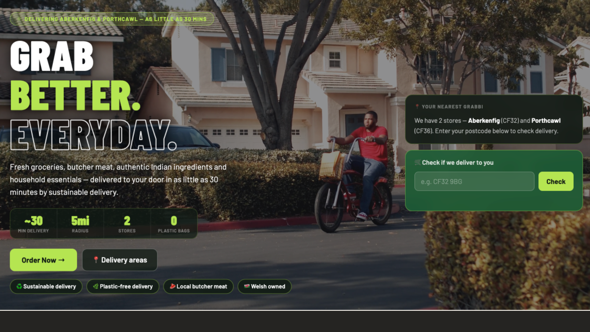 Grabbi Website