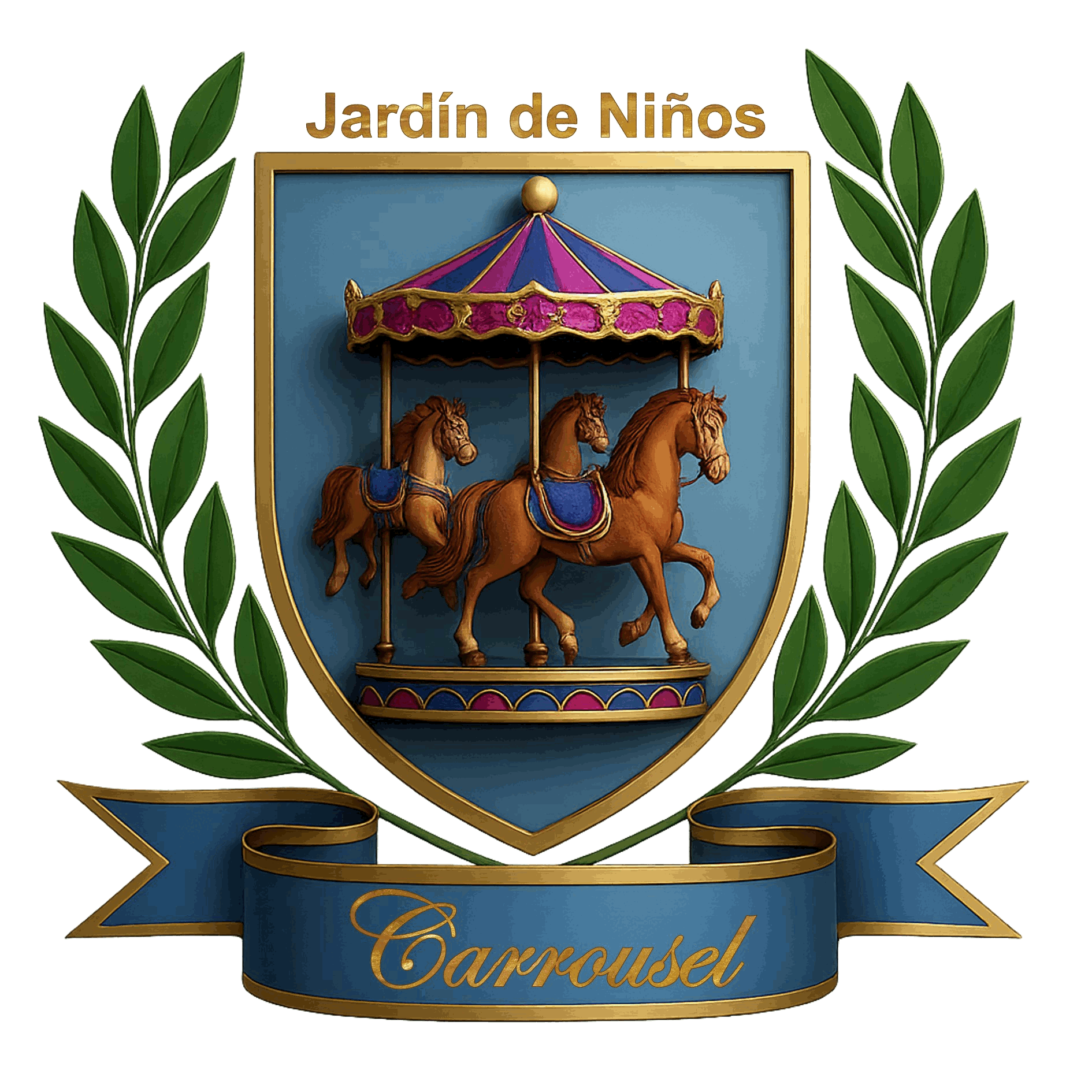 Jardin de Niños Carrousel logo