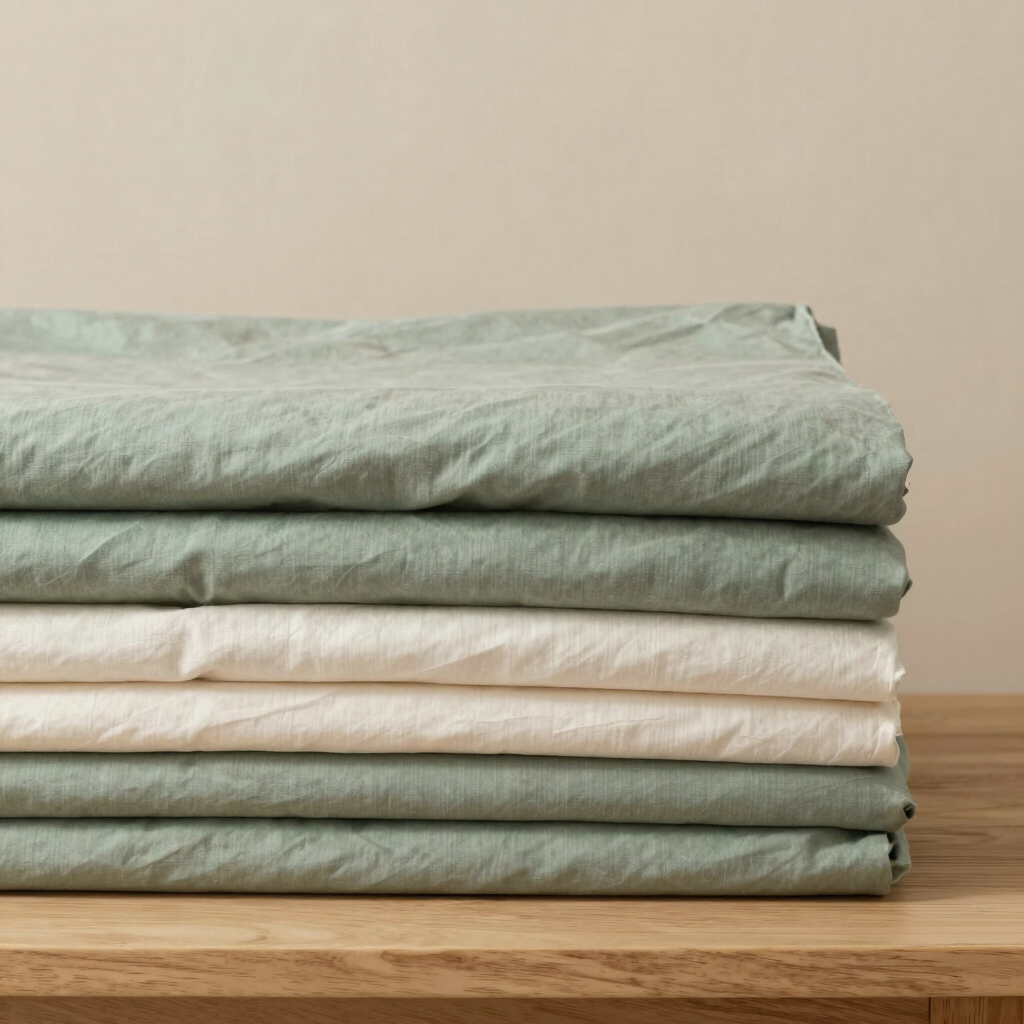 Organic Washed Cotton Sheet Set