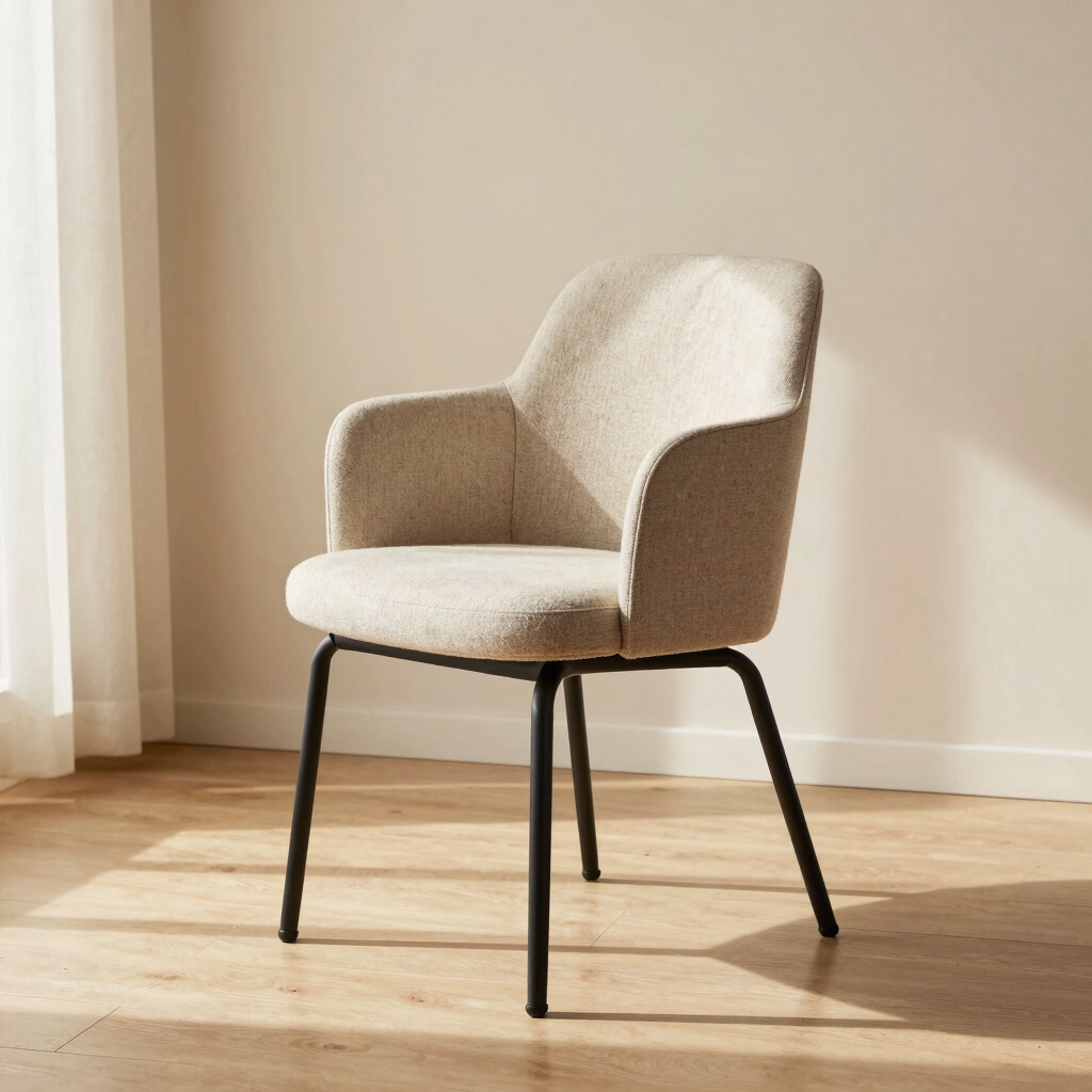 Oru Bouclé Accent Chair