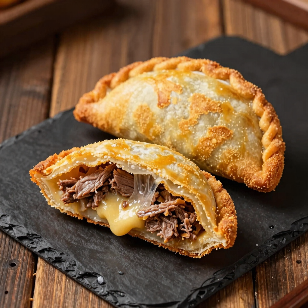 Empanada Sureña de Mechada Queso