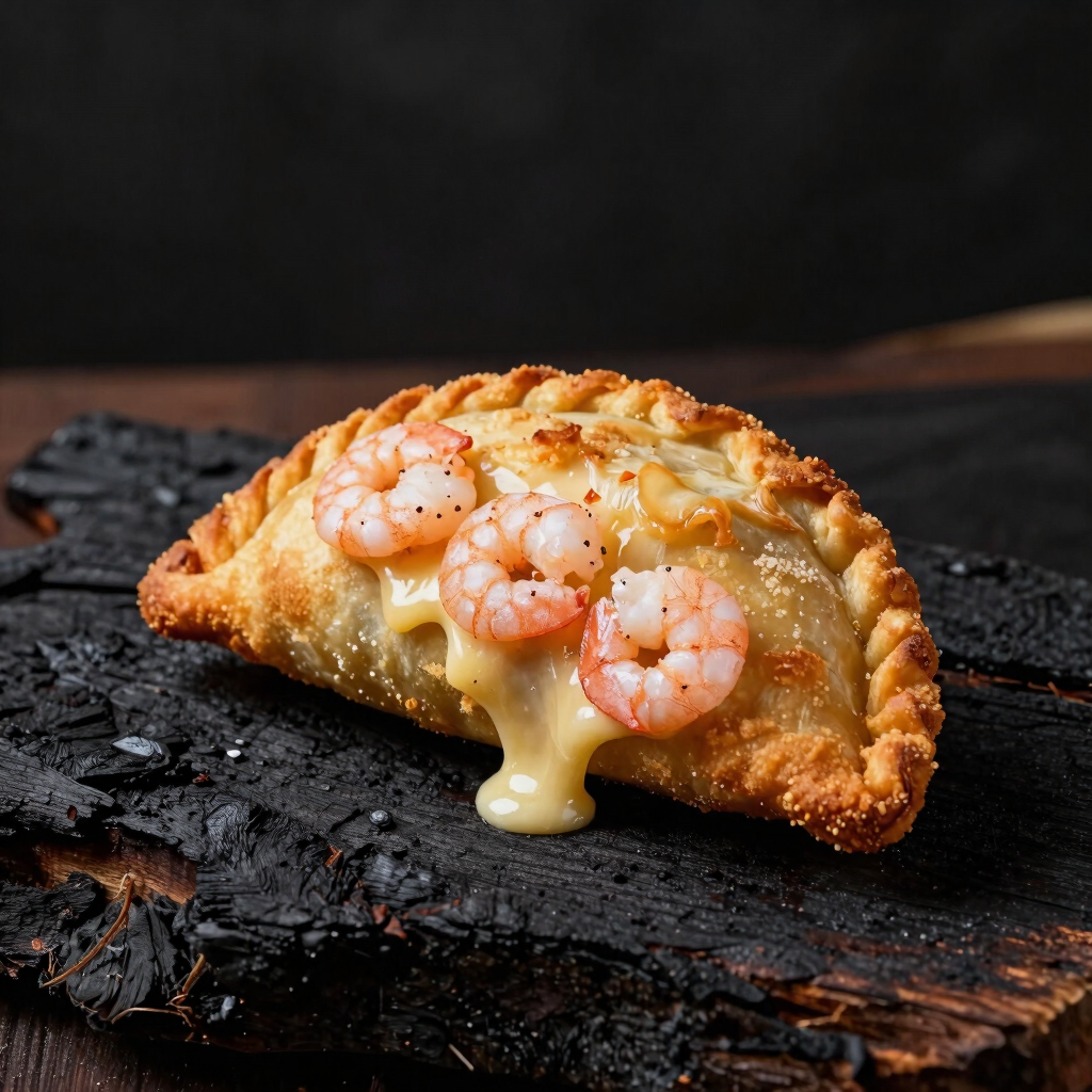 Empanada Sureña de Camarón Queso
