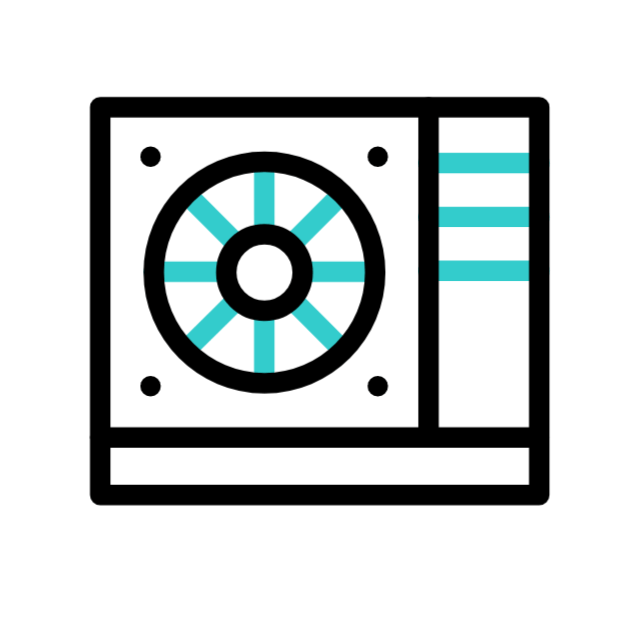 šilumos siurblio ikona