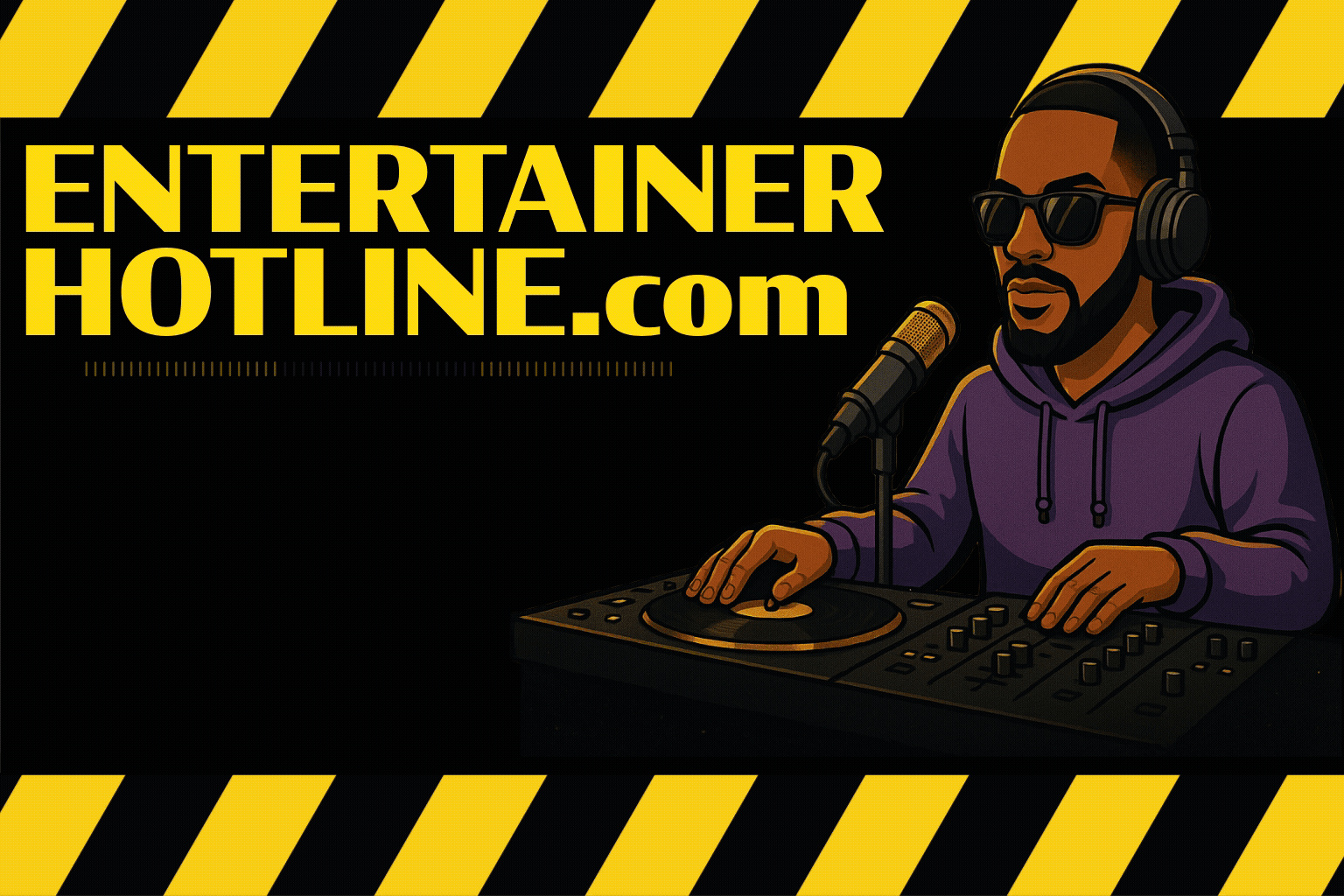 black and red dj controller