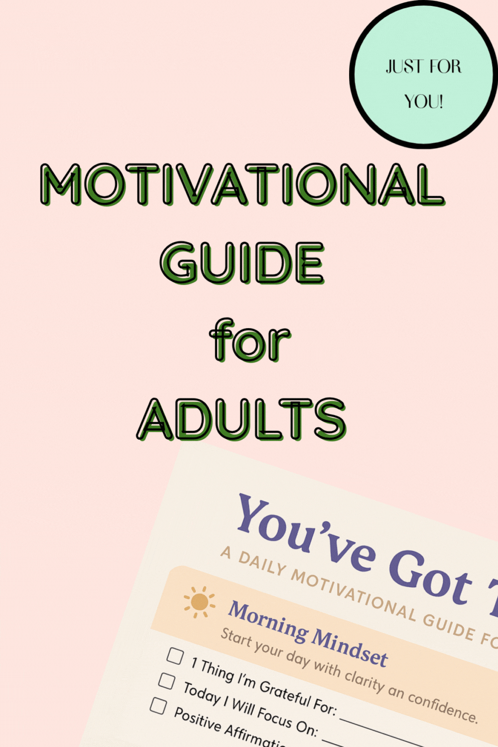 Motivational Guide for Adults