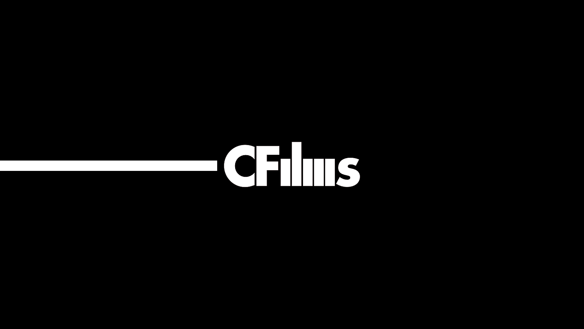 Animated CFilms logo with film grain and vintage film texture by Charbel Reaidy